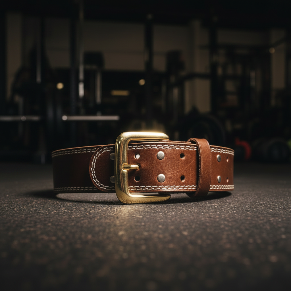 Brown Belt — Detail Close-up