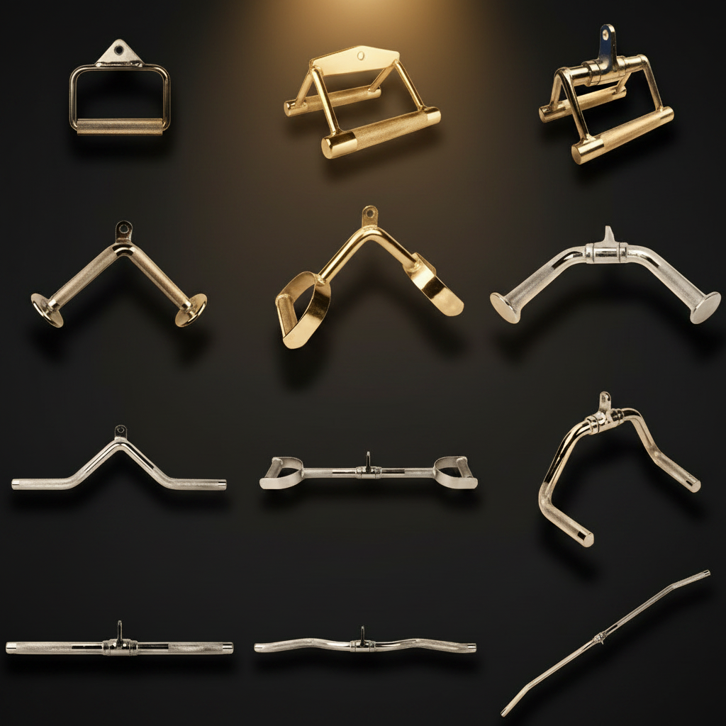 Chrome items, golden light