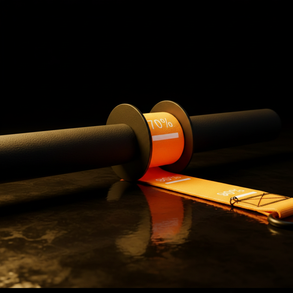 Wrist Roller Yellow - Close Up