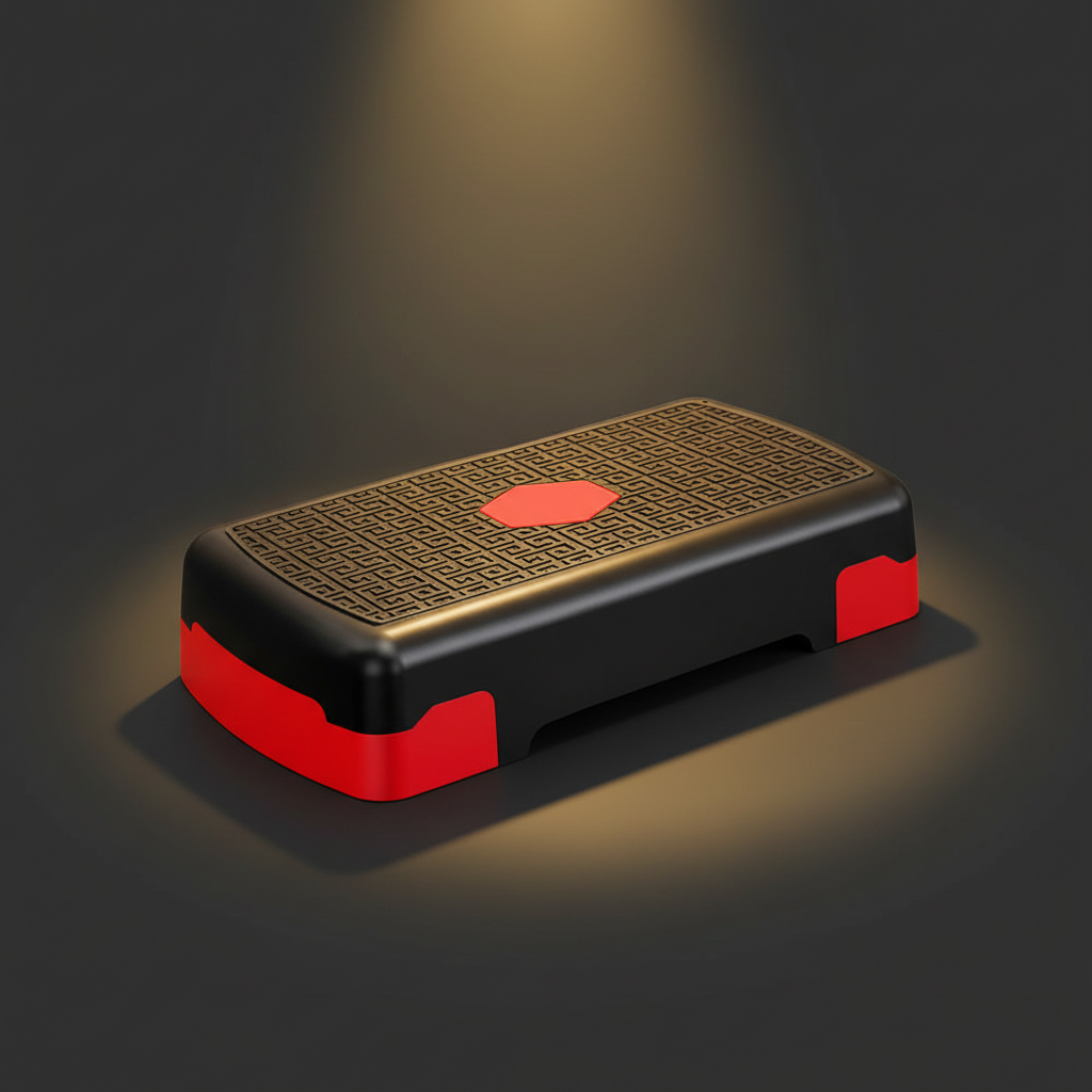 Aerobic Fitness Stepper — Adjustable Non-Slip Step Board | 200KG Capacity
