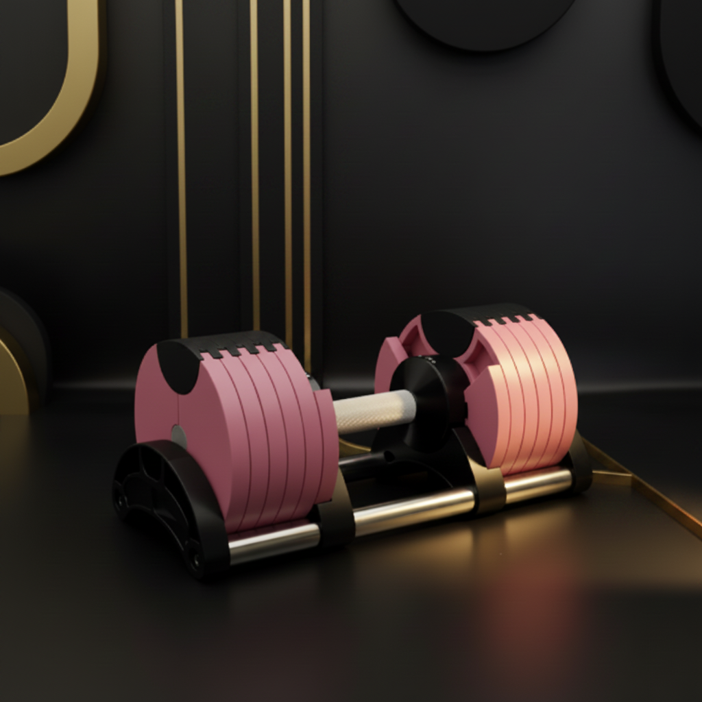 Pink Dumbbell