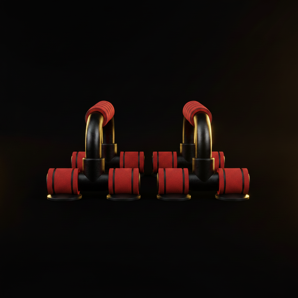 Push-Up Bars Red — same as Blue