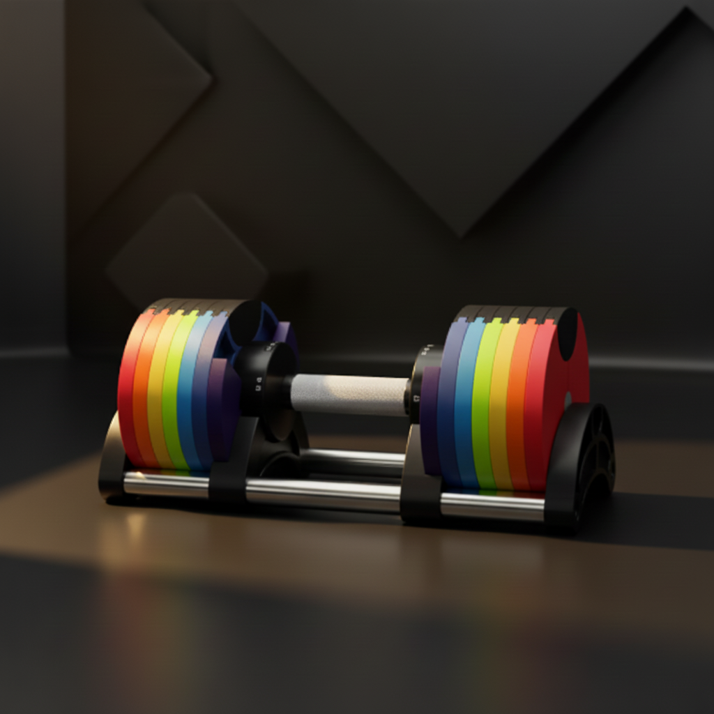 Rainbow Dumbbell