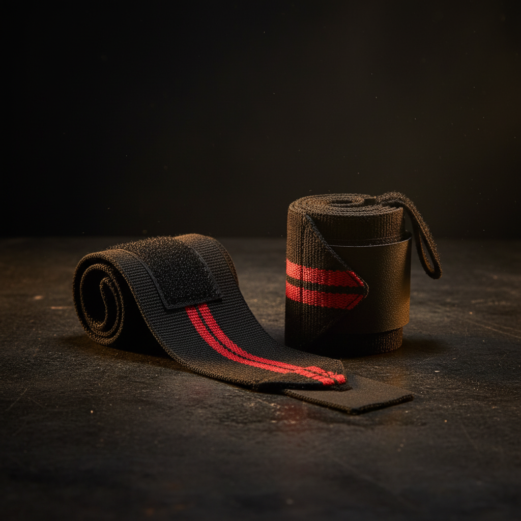 Red Wrist Wraps